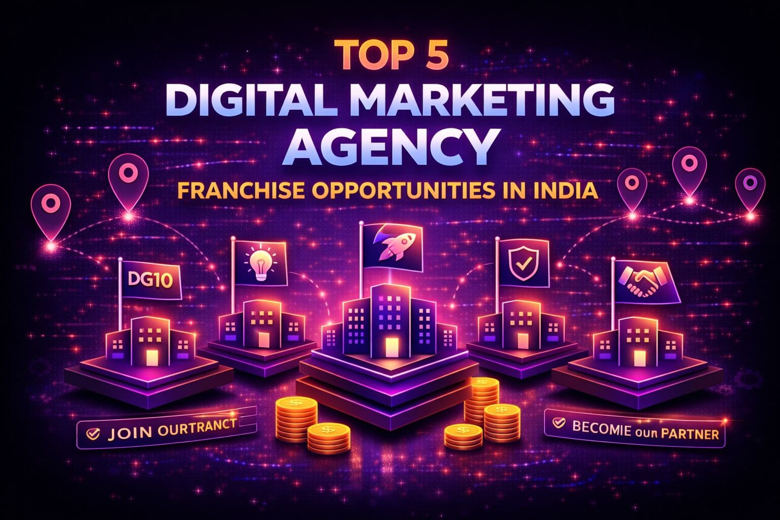 Top 5 Digital Marketing Agency Franchise Opportunities in India